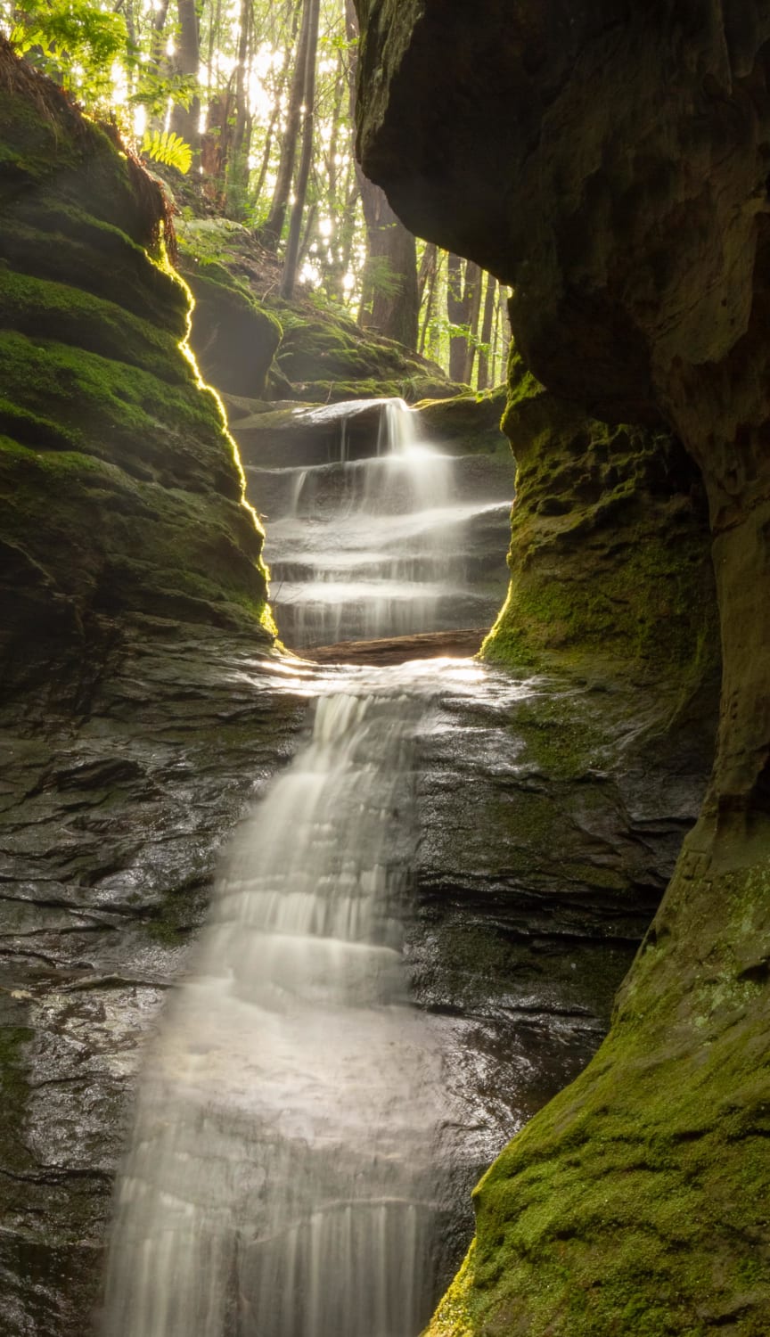 ITAP of Ansel Cave Falls here in Ohio