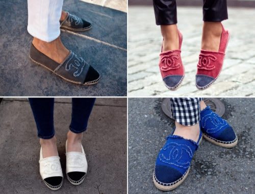 Best ways to style a Pair of Women's Espadrilles with Old T-shirts