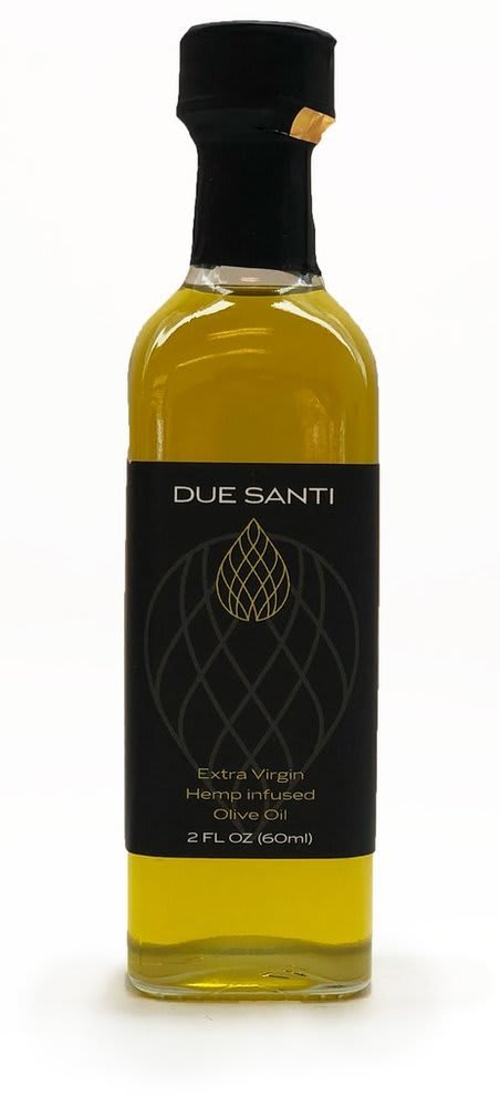 Due Santi Hemp Infused Olive Oil 60ml 100mg - CBD Olive Oil