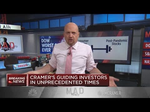 Jim Cramer previews what's ahead for the market in the second quarter