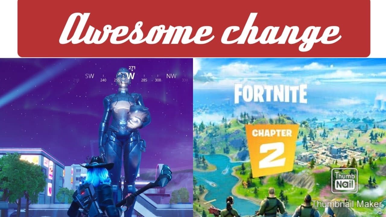 Playing chapter 2 of Fortnite