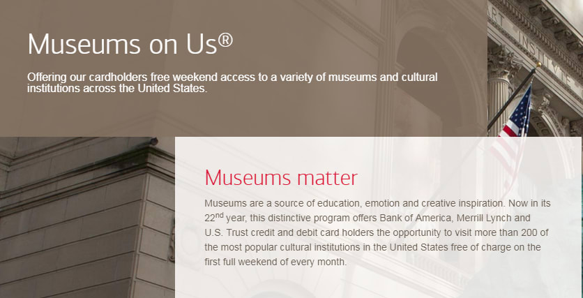 Bank of America Free Museum Days For 2019 (Six New Days Added in December!)