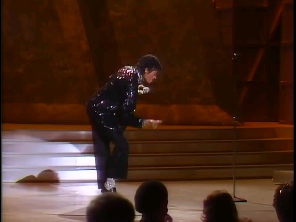 Michael Jackson performs 'Billie Jean' on the TV show Motown 25 - on May 16, 1983.