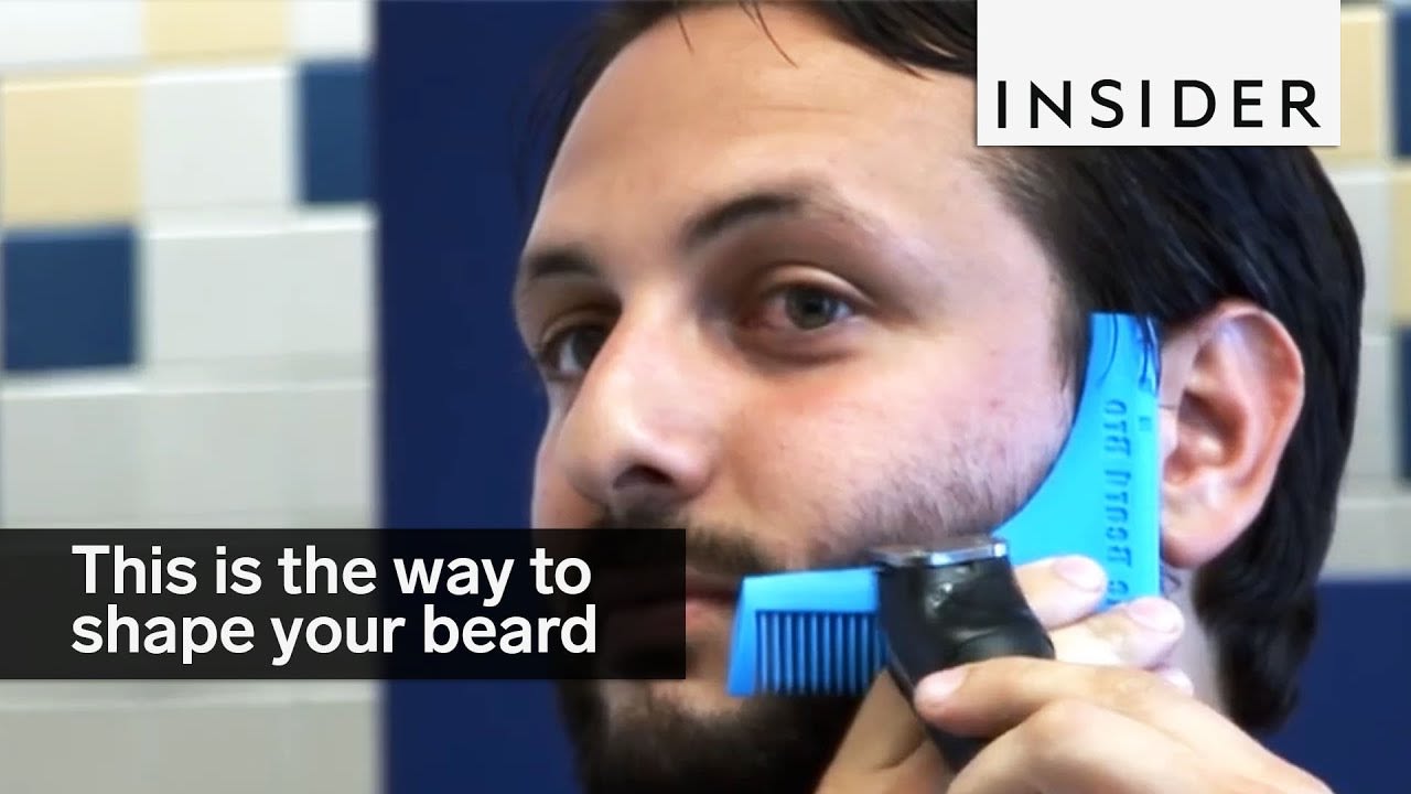 This is the way to shape your beard, bro