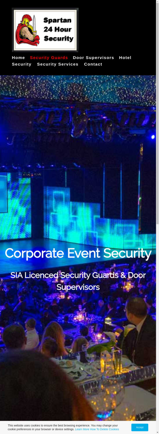 Corporate Event Security Warrington, Liverpool, Manchester, North West.