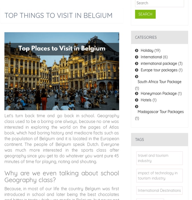 Top Things To Visit In Belgium