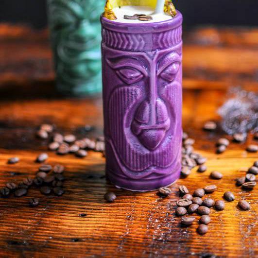 The Cargo Cult - Mezcal, Coffee and Banana Tiki Cocktail