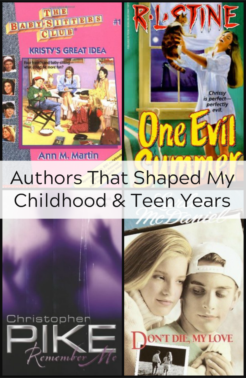 Authors That Shaped My Childhood & Teen Years