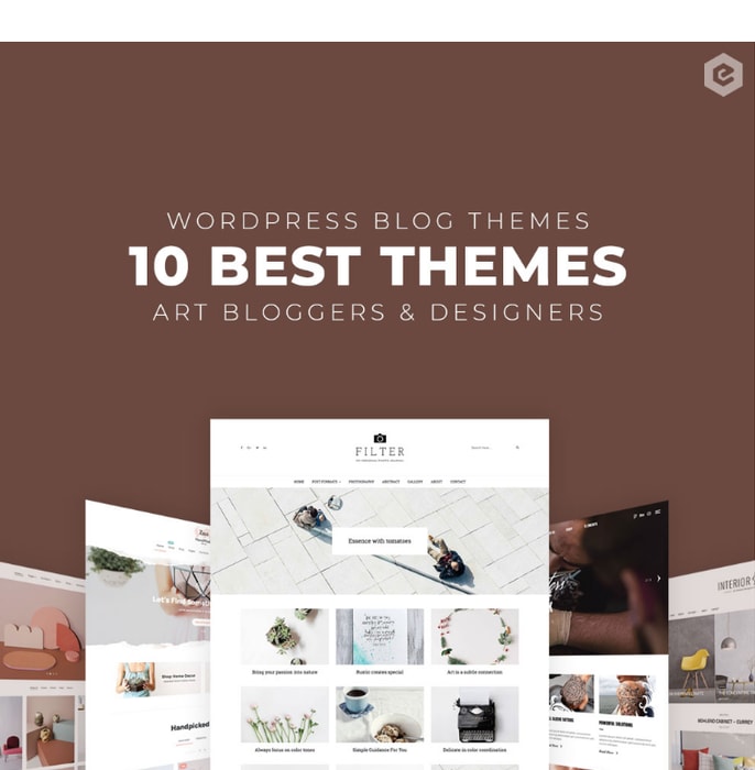 Art Bloggers & Designers - 10 Best WordPress Blog Themes to Showcase Your Arts and Crafts