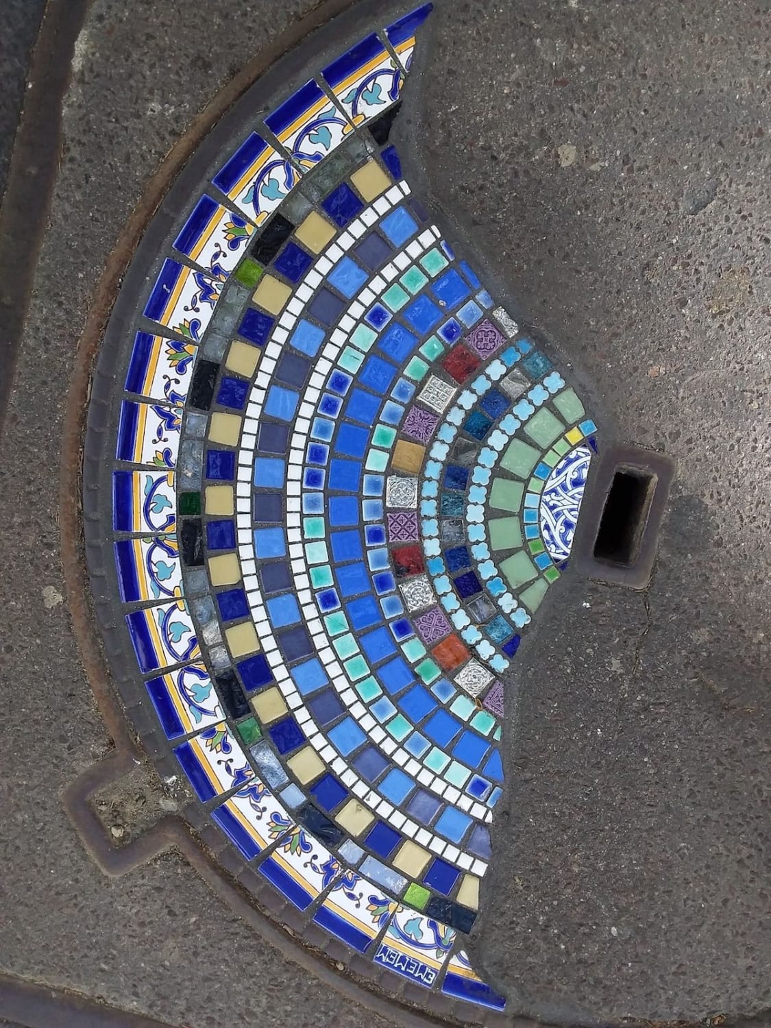 Street Artist Transforms Cracks in Pavement To Turn Eyesores Into Gorgeous Mosaics