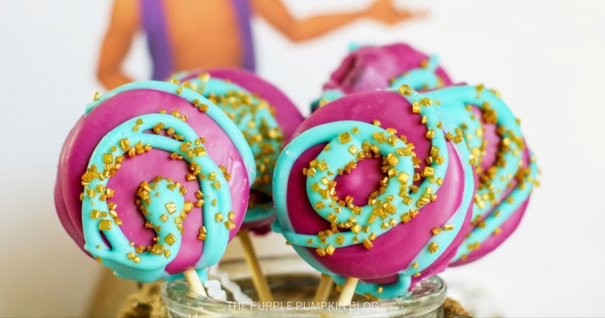 Aladdin Oreo Cookie Pops - A Fun Movie Night or Party Sweet Treat!