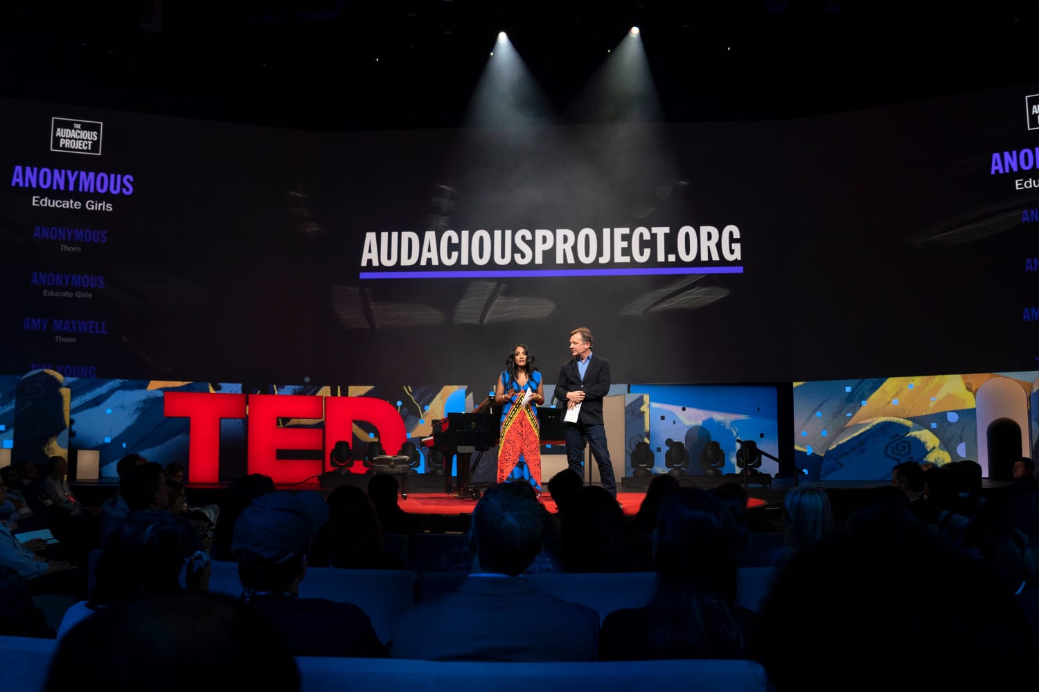 Audacity: 8 big, bold ideas for global change in Session 4 of TED2019