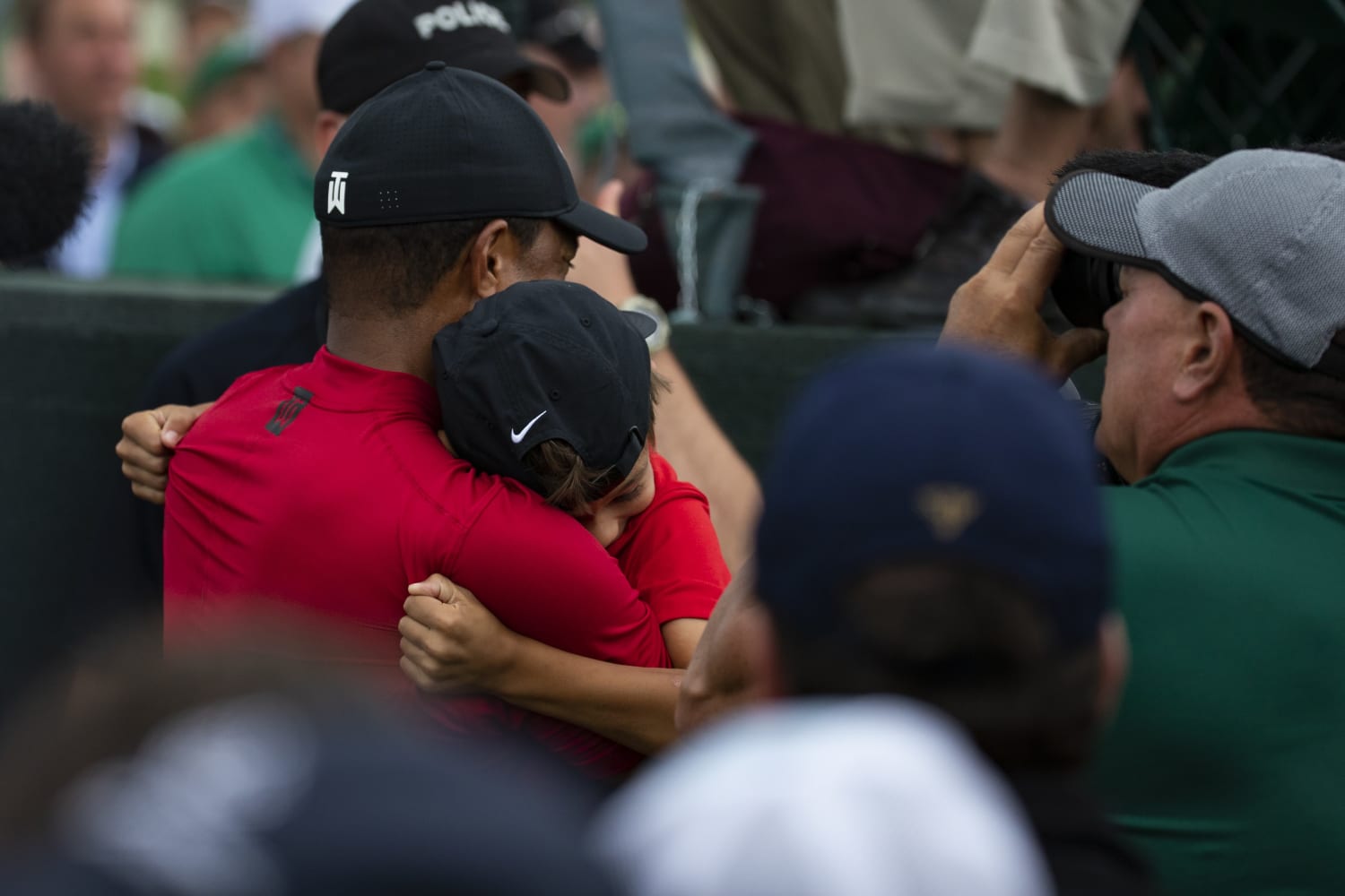 Tiger Woods' historic final round in pictures