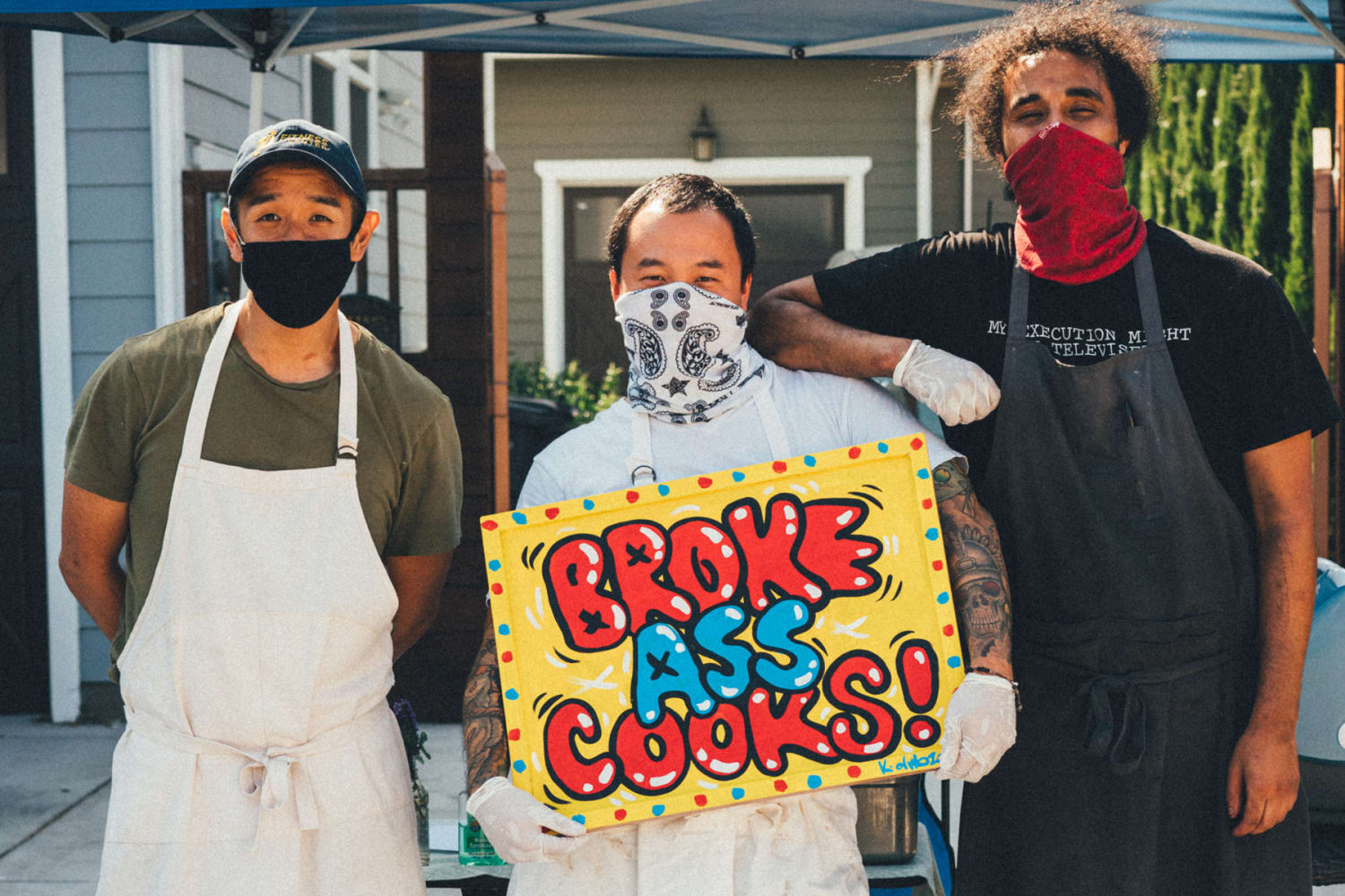 Meet the 'Brokeass Cooks' who started a pop-up in their Oakland backyard