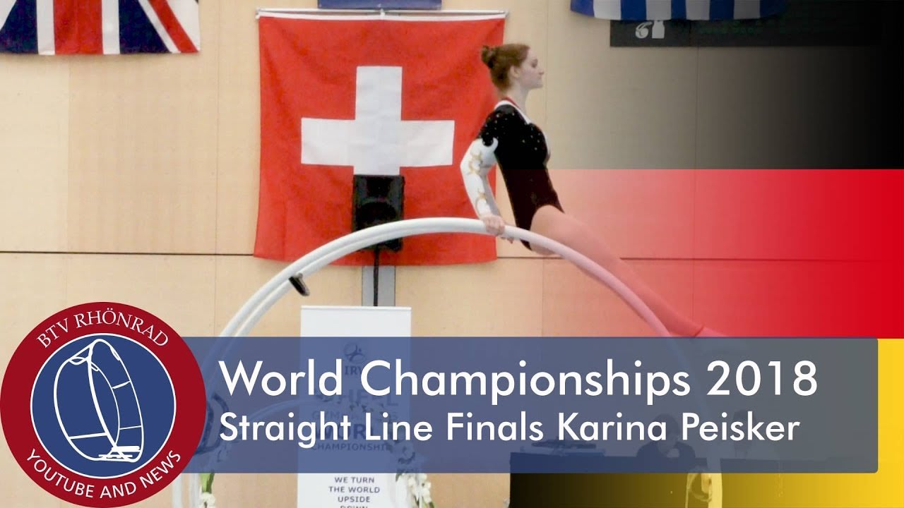 World Championships in Gymwheel 2018 Final straight line Karina Peisker