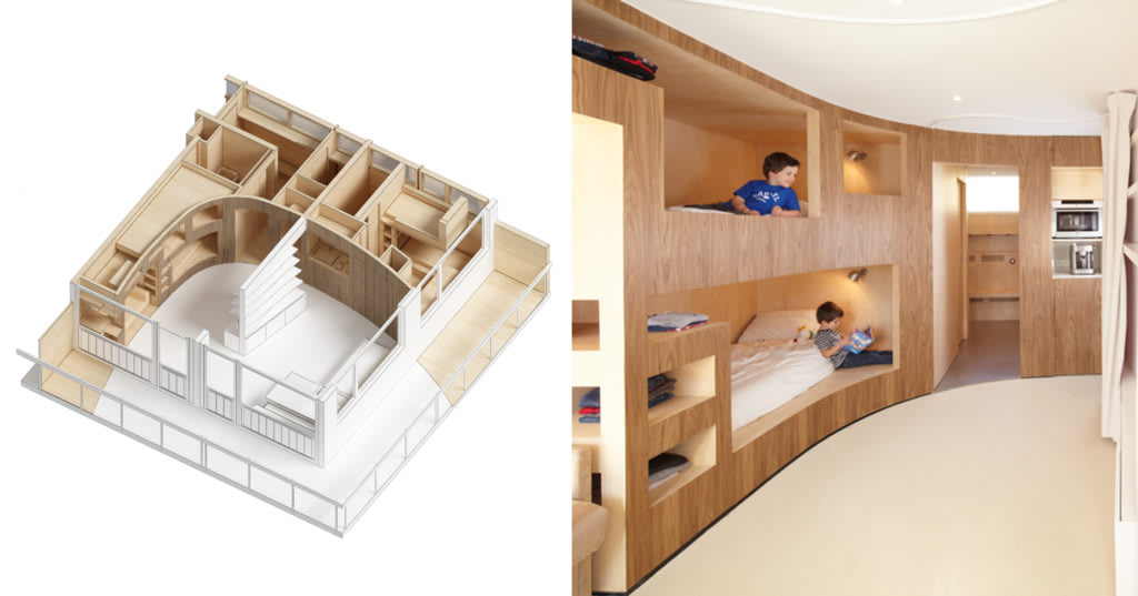 Architectural Diagrams: 10 Clever Storage Solutions for Tiny Apartments