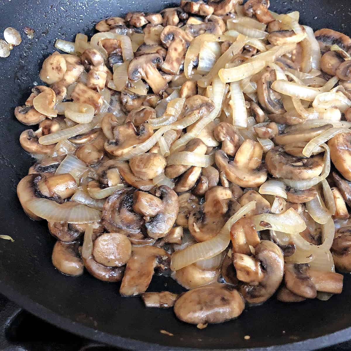 Sauteed Mushrooms and Onions - So Easy!