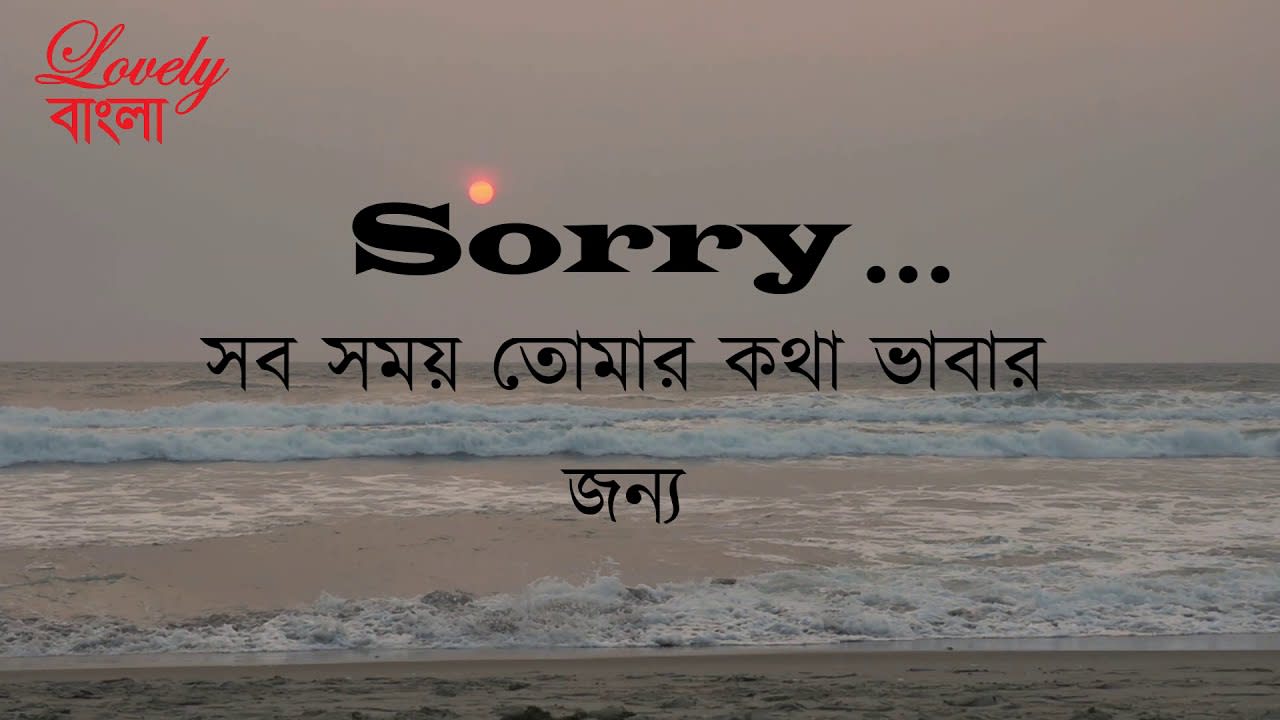 Sorry... priyo|Whatsapp Status|Sad status|Sad Story|Sudhu tui|Dhokabaj|Very Sad Story|A.K Bangla
