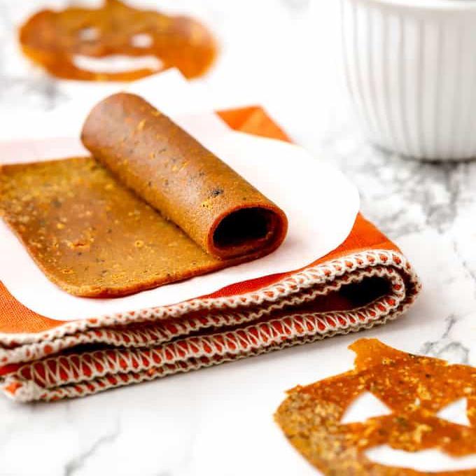 Pumpkin Fruit Leather with #Sprouts