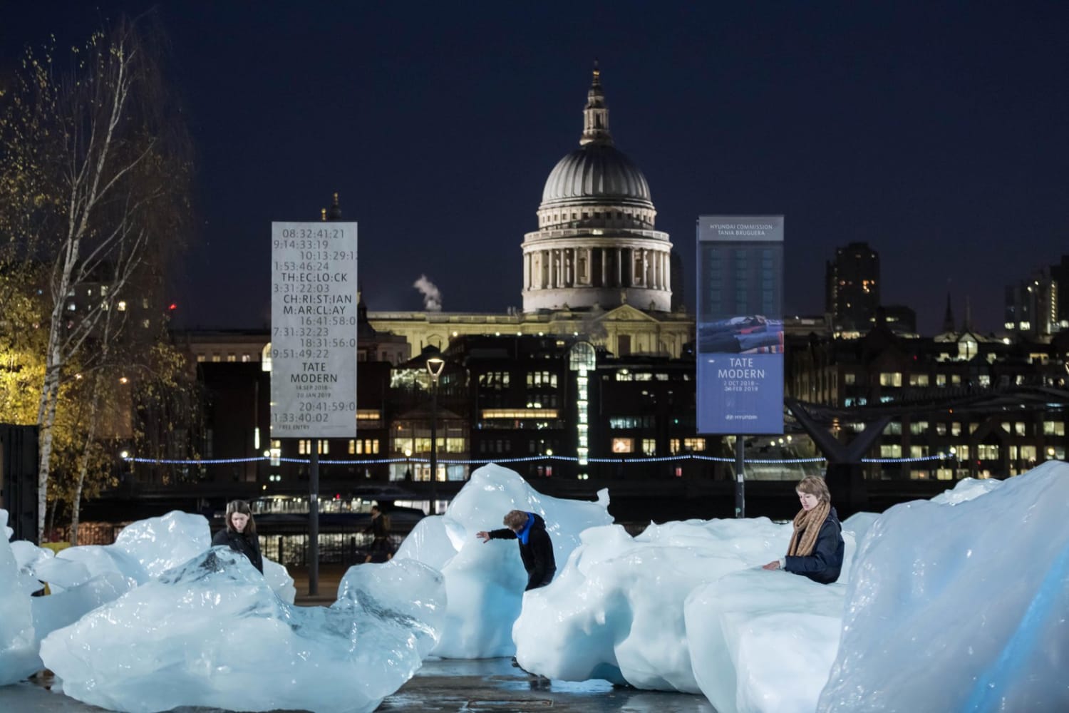 Straight From a Greenland Fjord, London Installation Sends Dire Message on Climate Change