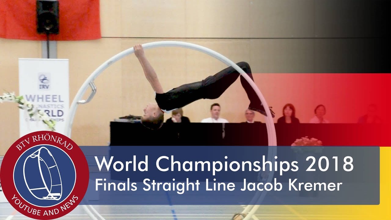 World Championships in Gymwheel 2018 Final straight line Jakob Kremer