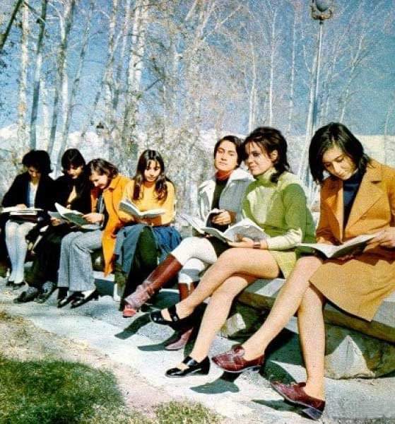 Iranian women just before the Islamic Revolution. Revolution isn't always a good thing.
