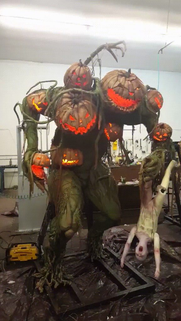 Insane Halloween display!