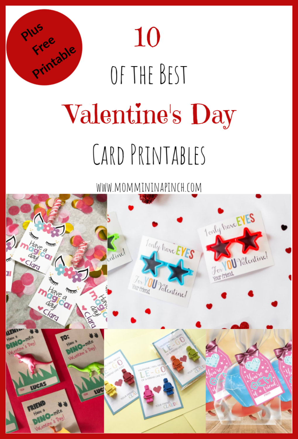 Valentines Day Card Printable's