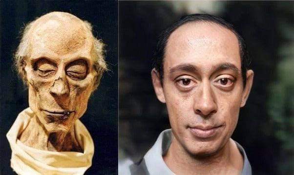 Artificial Intelligence reconstruction of what Pharaoh Ramses II may have looked like (1,303 - 1,213 BC)