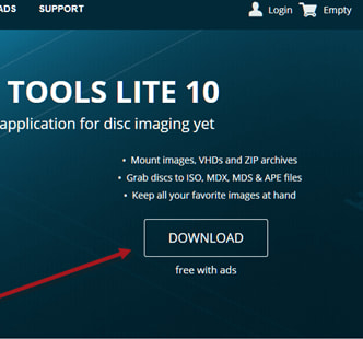 Daemon Tools Lite offline installer Free Download for Windows 10 64 bit
