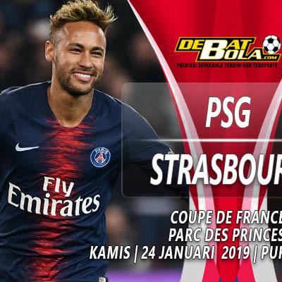 Prediksi PSG vs Strasbourg 24 Januari 2019 - Piala Prancis 2018/2019