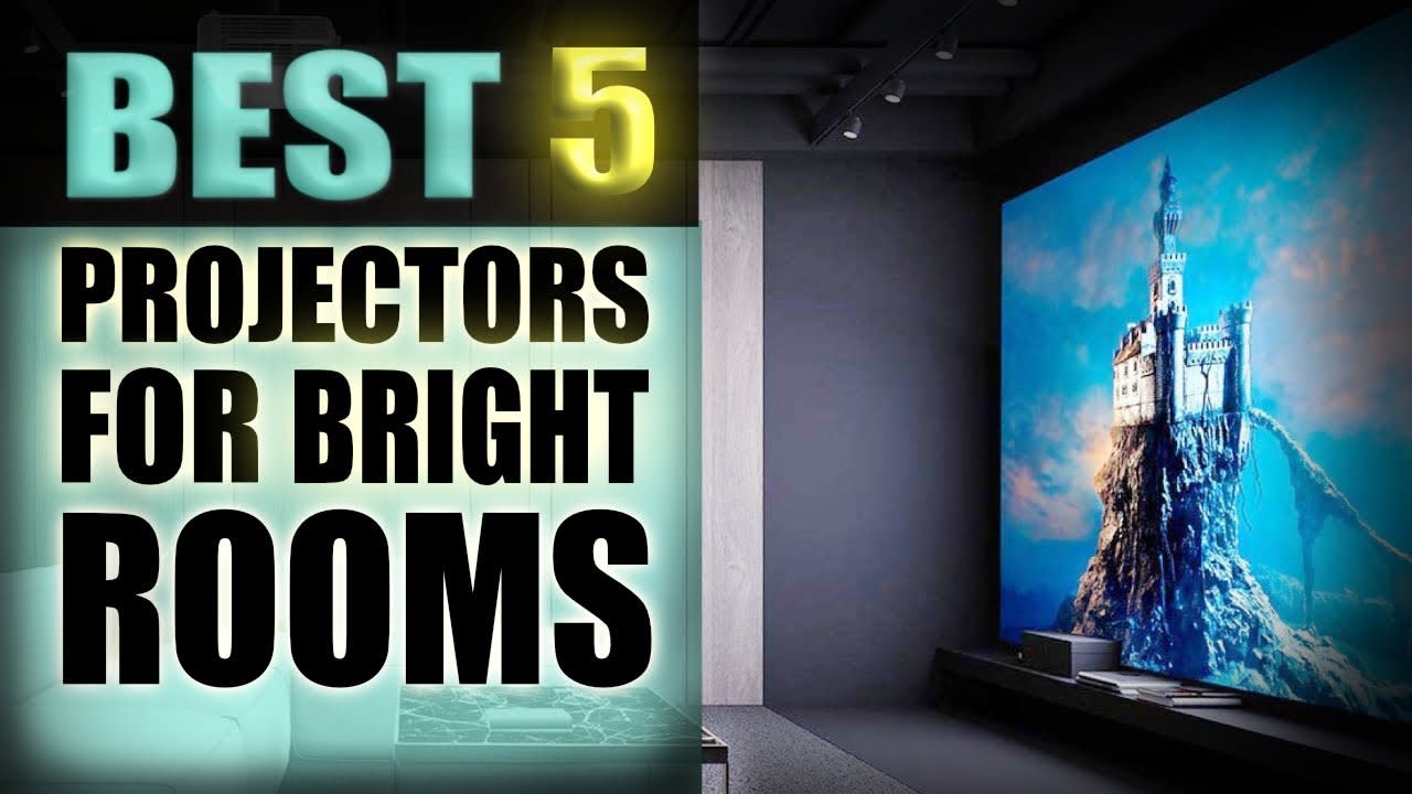 Best Projectors for Bright rooms - (The best 5 in 2020)