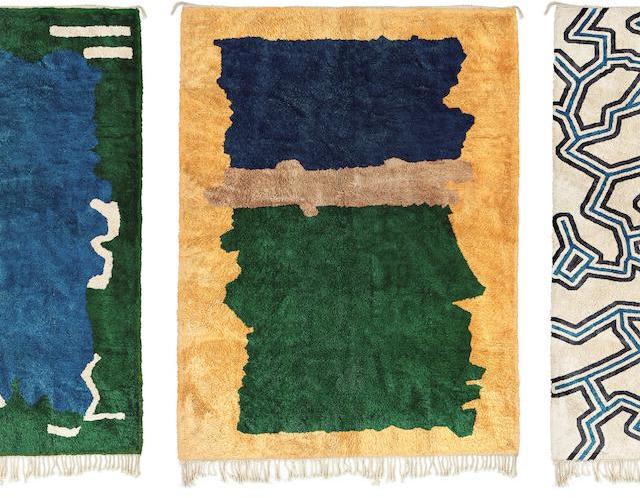 Beni Rugs, Paddle8, and charity: water Partner Together for an Exclusive Rug Collection - Design Milk