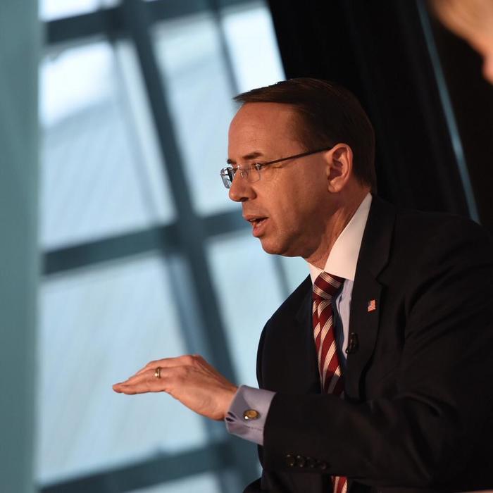 Rod Rosenstein Delivers a Forceful Rebuttal to Trump and Other Critics of the Russia Probe in New Interview