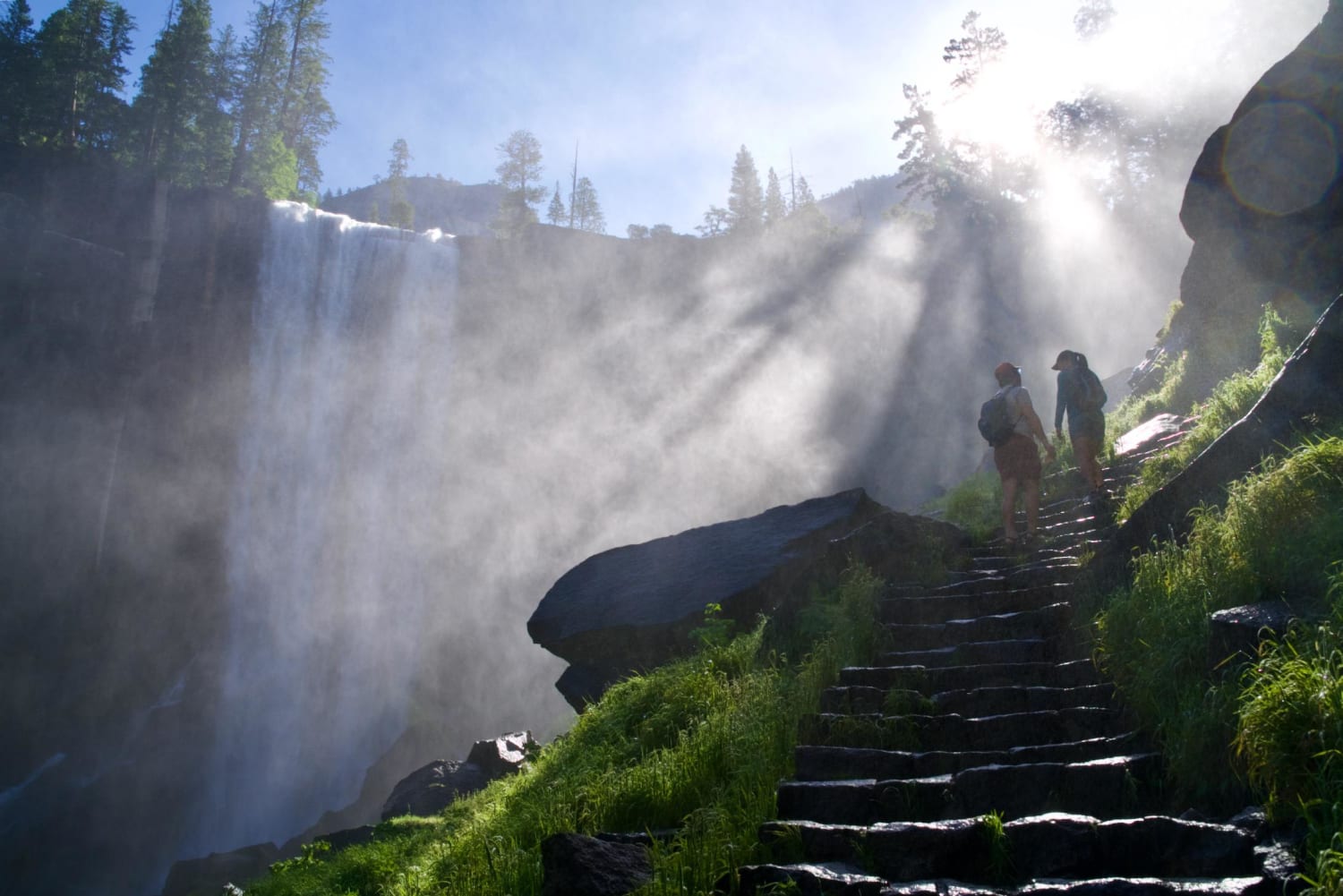 Vernal Falls in Yosemite. Is that you in the pic? DM me for the full resolution version!