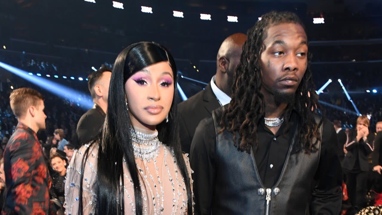 Cardi B and Offset Are One Stylish Couple at the 2020 GRAMMY Awards