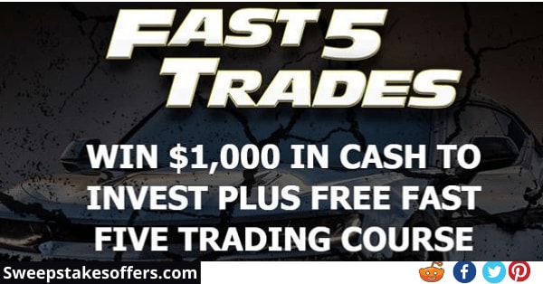 Fast Five Trading $1000 Cash Giveaway - radcampaign.co