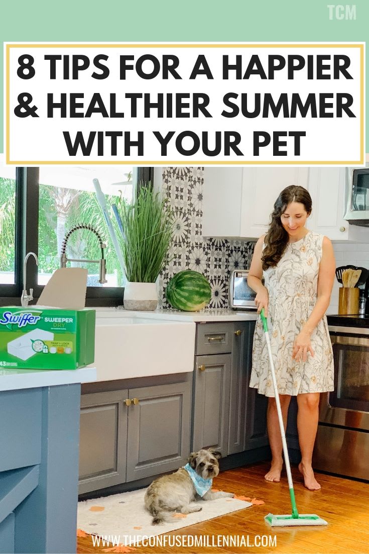 8 Tips For A Happier & Healthier Summer With Your Pet Grooming Beat summer shedding Keep their paws cool Be mindful with walks Reduce allergens Know the signs of overheating Keep parasites away Cuddle, love & keep an eye on! RELATED READS: