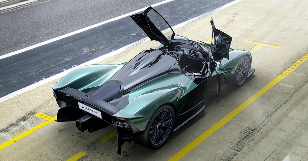 Aston Martin Valkyrie Spider is the most extreme convertible ever