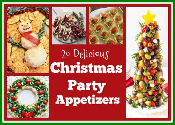 20 Delicious Christmas Party Appetizers