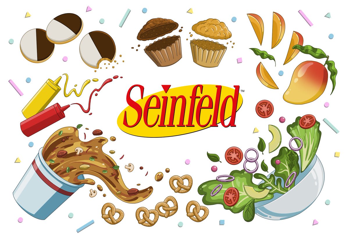 It's a Seinfeld food frenzy! Check out these digital works from @CranJulian and @fizzypants. Submit your artwork for the Seinfeld Food Truck Fan Art Contest here: