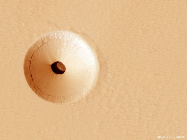 Mars pits: Gaze into the abyss with these wild NASA images