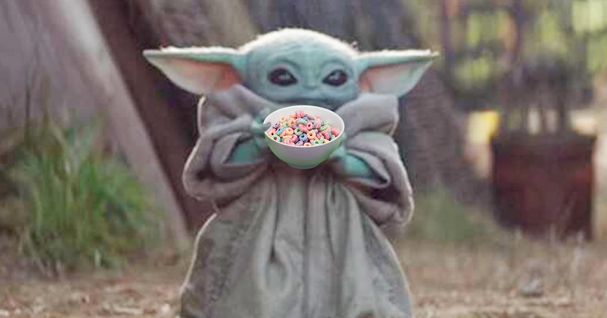 Baby Yoda is Now Part of a Balanced Breakfast