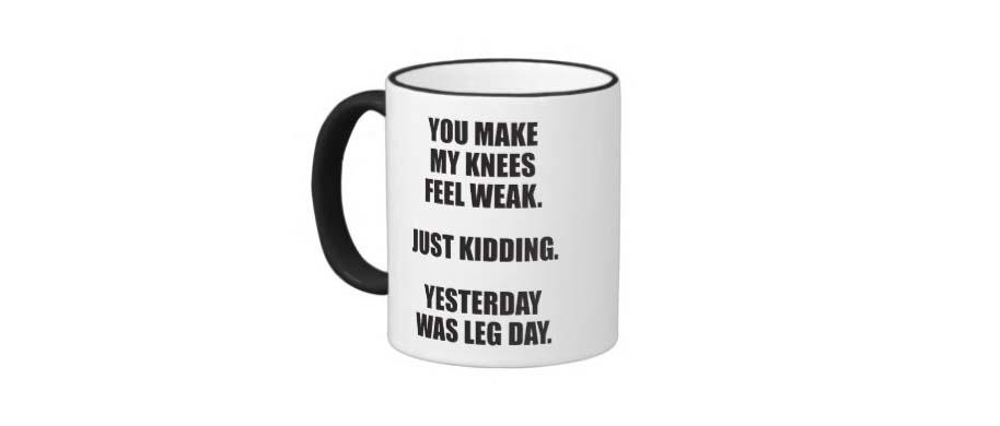 Hilarious Coffee Mugs Fitness Addicts Will Love