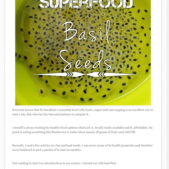 Basil Seeds and How to Consume Them ~ Spices n Secrets
