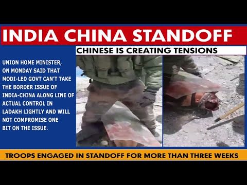 INDIA CHINA STANDOFF FROM THREE WEEKS