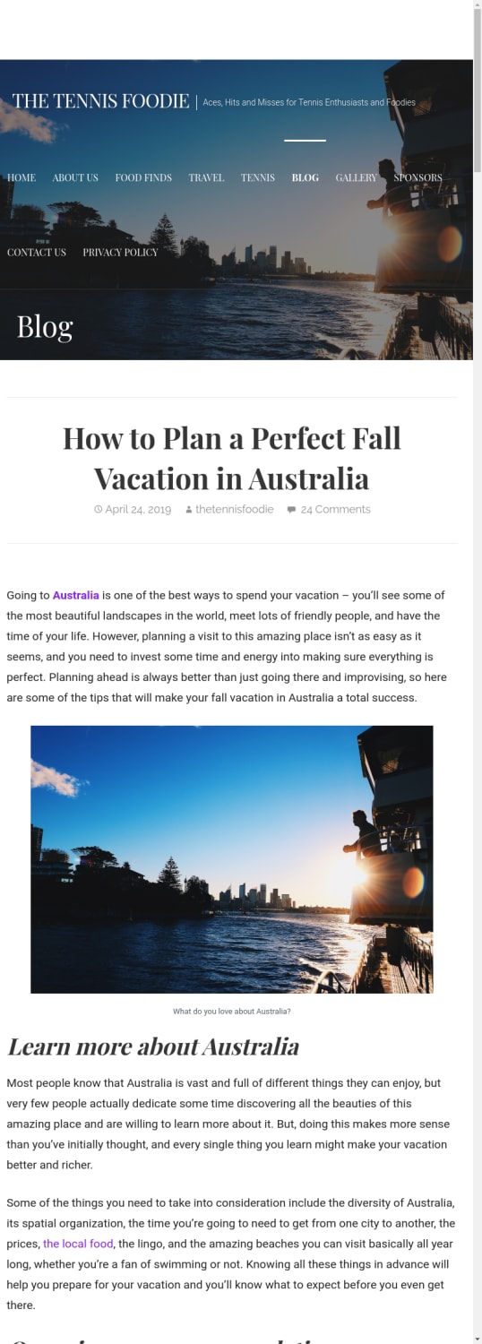 How to Plan a Perfect Fall Vacation in Australia