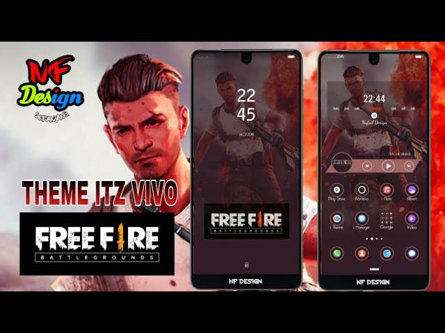 Free Fire Theme ITZ For Vivo Smartphone