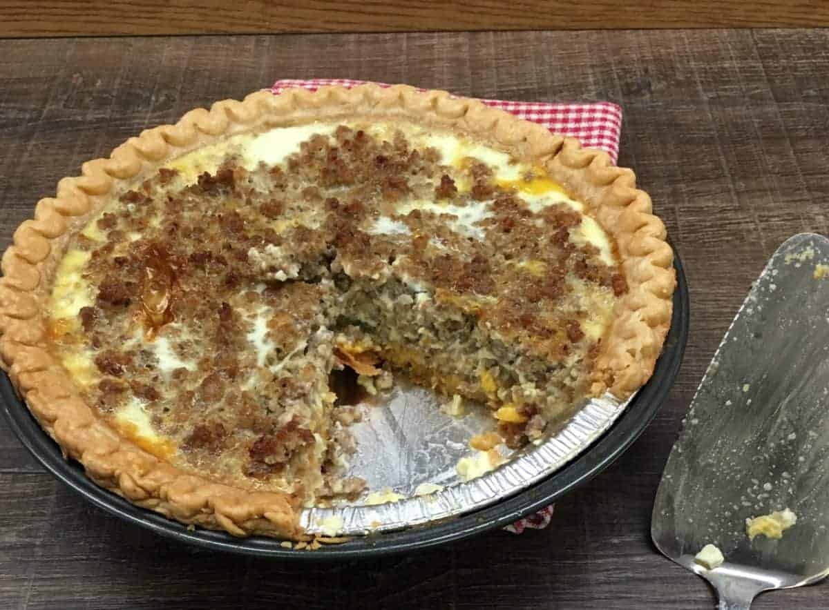 Easy Southern Sausage Quiche