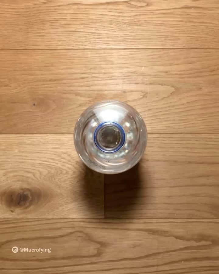 I zoomed into a water bottle using different pictures I’ve taken with different objectives.